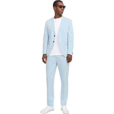 Jack & Jones Abito Franco Chambray Blue / Super Slim Fit 46 Jack & Jones Abito Franco Chambray Blue / Super Slim Fit 46