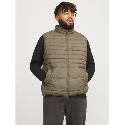 Jack & Jones Gilet State Packable Bw Plus Canteen 2XL Jack & Jones Gilet State Packable Bw Plus Canteen 2XL
