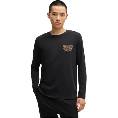 Boss Pigiama A Maniche Lunghe 1021810 Black M Boss Pigiama A Maniche Lunghe 1021810 Black M