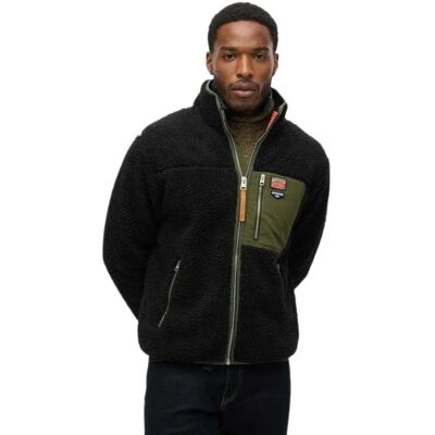 Superdry Giacca Vintage Retro Black 2XL Superdry Giacca Vintage Retro Black 2XL