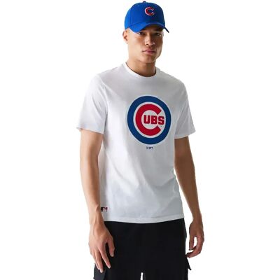 New Era Maglietta A Maniche Corte Mlb Regular Chicago Cubs White 2XL New Era Maglietta A Maniche Corte Mlb Regular Chicago Cubs White 2XL