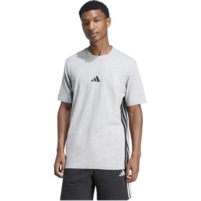 Maglietta basic grigia e nera adidas - Abbigliamento sportivo Maglietta basic grigia e nera adidas - Abbigliamento sportivo
