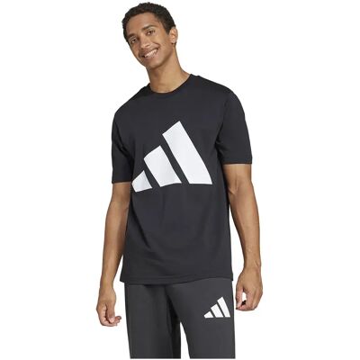 Adidas Maglietta A Maniche Corte Essentials Big Logo Black / White XS Adidas Maglietta A Maniche Corte Essentials Big Logo Black / White XS