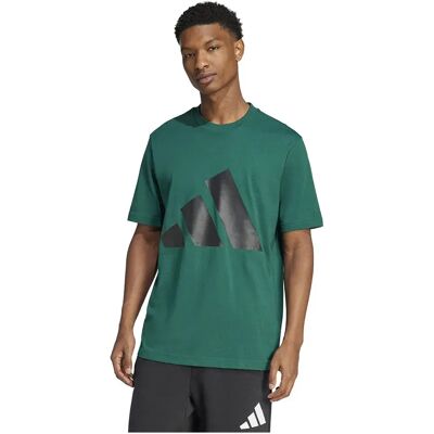 Adidas Maglietta A Maniche Corte Essentials Big Logo Collegiate Green / Black XL Adidas Maglietta A Maniche Corte Essentials Big Logo Collegiate Green / Black XL