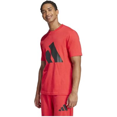 Adidas Maglietta A Maniche Corte Essentials Big Logo Pure Ruby / Black S Adidas Maglietta A Maniche Corte Essentials Big Logo Pure Ruby / Black S