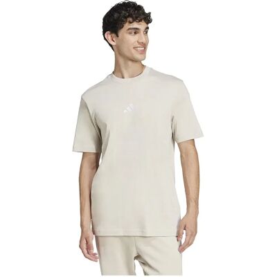 Adidas Maglietta A Maniche Corte Essentials Small Logo Single Jersey Wonder Alumina / White M Adidas Maglietta A Maniche Corte Essentials Small Logo Single Jersey Wonder Alumina / White M