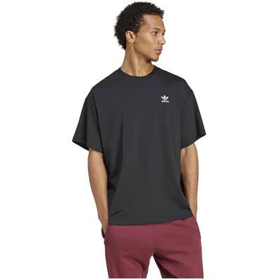 Adidas Originals Maglietta A Maniche Corte Trefoil Essentials Oversized Black S Adidas Originals Maglietta A Maniche Corte Trefoil Essentials Oversized Black S