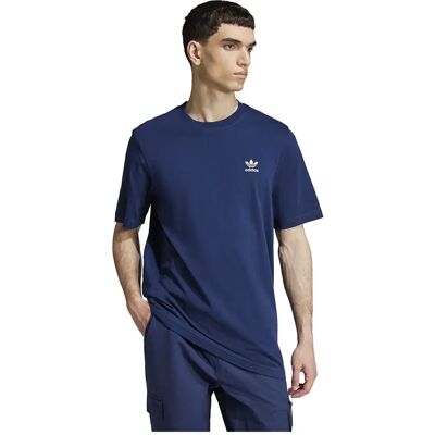 Adidas Originals Maglietta A Maniche Corte Trefoil Essentials Night Indigo L Adidas Originals Maglietta A Maniche Corte Trefoil Essentials Night Indigo L