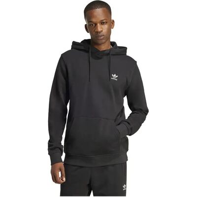 Adidas Originals Felpa Con Cappuccio Trefoil Essentials French Terry Black L Adidas Originals Felpa Con Cappuccio Trefoil Essentials French Terry Black L