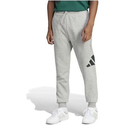 Adidas Joggers Essentials Big Logo Cuffed Fleece Medium Grey Heather / Black M Adidas Joggers Essentials Big Logo Cuffed Fleece Medium Grey Heather / Black M
