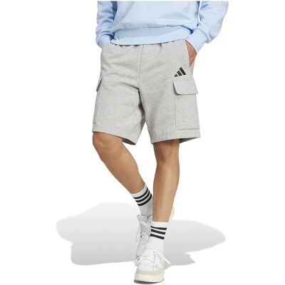 adidas Essentials Feelcozy Fleece - Shorts Grigio adidas Essentials Feelcozy Fleece - Shorts Grigio