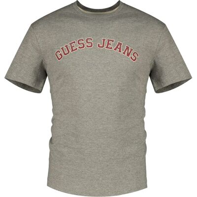 Guess Jeans Maglietta A Maniche Corte Gj Cn Reg Collegiate Gj Medium Grey Heath M Guess Jeans Maglietta A Maniche Corte Gj Cn Reg Collegiate Gj Medium Grey Heath M