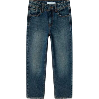 Name It Jeans Ryan Straight 5950-dm Dark Blue Denim 8 Anni Name It Jeans Ryan Straight 5950-dm Dark Blue Denim 8 Anni
