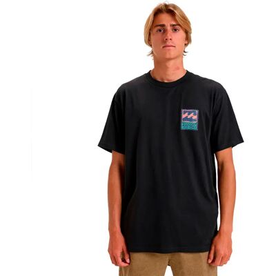 Billabong Maglietta A Maniche Corte Stamp Washed Black 2XL Billabong Maglietta A Maniche Corte Stamp Washed Black 2XL