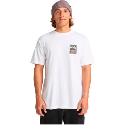Billabong Maglietta A Maniche Corte Stamp White S Billabong Maglietta A Maniche Corte Stamp White S