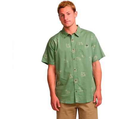 Billabong Camicia A Maniche Corte Sundays Mini Moss S Billabong Camicia A Maniche Corte Sundays Mini Moss S