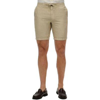Shorts Superdry Merchant Linen - Abbey Stone - S Shorts Superdry Merchant Linen - Abbey Stone - S