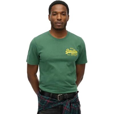 Superdry Maglietta A Maniche Corte Vl Embroidered Relaxed International Pine 2XL Superdry Maglietta A Maniche Corte Vl Embroidered Relaxed International Pine 2XL