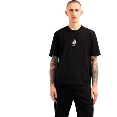 Armani Exchange Maglietta A Maniche Corte Xm000363a_f12308u Black XL Armani Exchange Maglietta A Maniche Corte Xm000363a_f12308u Black XL