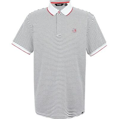 Regatta Polo A Maniche Corte Tiver Navy / Stone White Stripe M Regatta Polo A Maniche Corte Tiver Navy / Stone White Stripe M