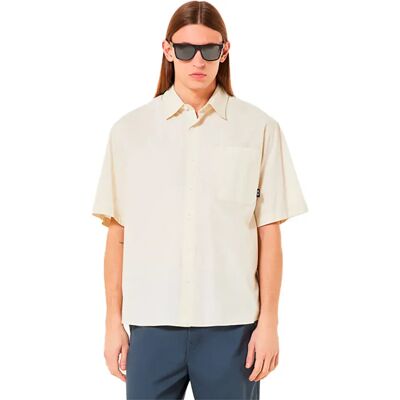 Oakley Apparel Camicia A Maniche Corte Poplin Mist M Oakley Apparel Camicia A Maniche Corte Poplin Mist M