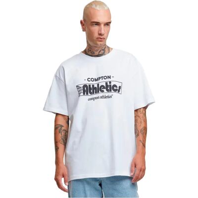 Mister Tee Maglietta A Maniche Corte Compton Athletic Club White XL Mister Tee Maglietta A Maniche Corte Compton Athletic Club White XL