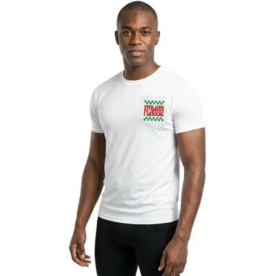 Mister Tee Maglietta A Maniche Corte Flavor Italiano Pc White XS Mister Tee Maglietta A Maniche Corte Flavor Italiano Pc White XS