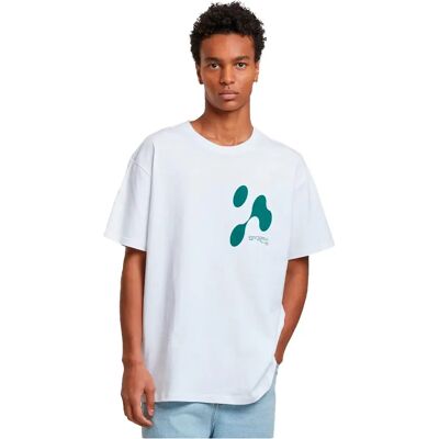 Mister Tee Maglietta A Maniche Corte Theory Of Anomaly White 2XL Mister Tee Maglietta A Maniche Corte Theory Of Anomaly White 2XL