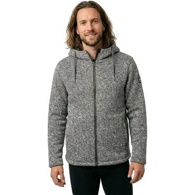 Trespass Felpa Con Zip Josephton Grey Marl 2XL Trespass Felpa Con Zip Josephton Grey Marl 2XL