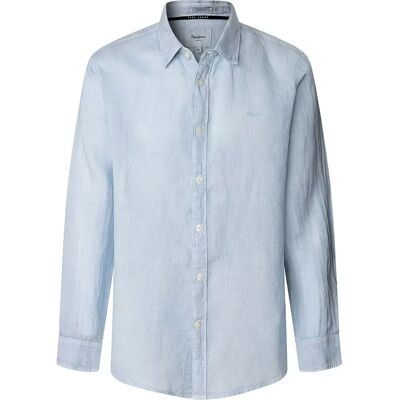 Pepe Jeans Camicia A Maniche Lunghe Arnau Oxford Blue XL Pepe Jeans Camicia A Maniche Lunghe Arnau Oxford Blue XL