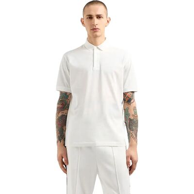 Armani Exchange Polo A Maniche Corte Xm000329_af1036 Off White S Armani Exchange Polo A Maniche Corte Xm000329_af1036 Off White S