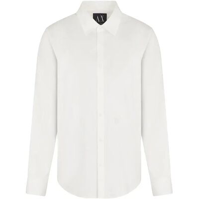 Armani Exchange Camicia A Maniche Lunghe Xm000339_af10192 Off White M Armani Exchange Camicia A Maniche Lunghe Xm000339_af10192 Off White M