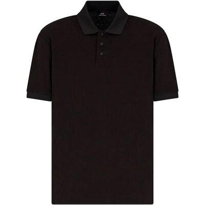 Armani Exchange Polo A Maniche Corte Xm00077_af10337 Black Allover Big Lo L Armani Exchange Polo A Maniche Corte Xm00077_af10337 Black Allover Big Lo L