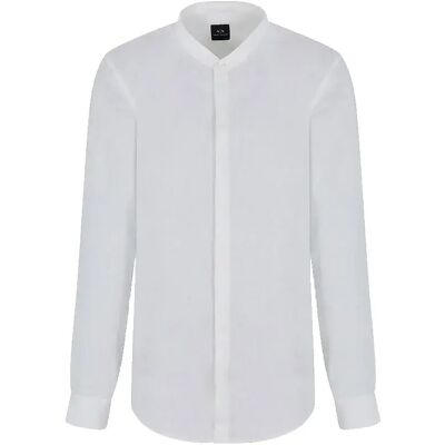Armani Exchange Camicia A Maniche Lunghe Xm001222_af1619 White XL Armani Exchange Camicia A Maniche Lunghe Xm001222_af1619 White XL