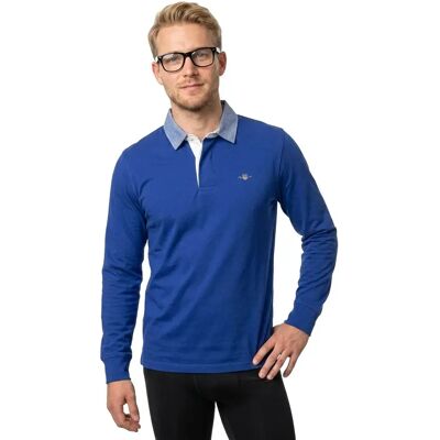 Gant Polo A Maniche Lunghe 200082 Rich Blue 2XL Gant Polo A Maniche Lunghe 200082 Rich Blue 2XL
