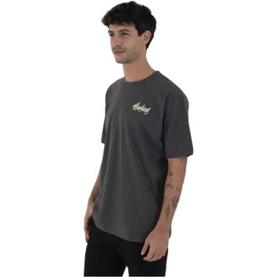 Hurley Maglietta A Maniche Corte Scorpion Dark Stone Grey 2XL Hurley Maglietta A Maniche Corte Scorpion Dark Stone Grey 2XL