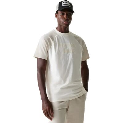 New Era Maglietta A Maniche Corte Mlb Raglan New York Yankees Oversize Open White S New Era Maglietta A Maniche Corte Mlb Raglan New York Yankees Oversize Open White S