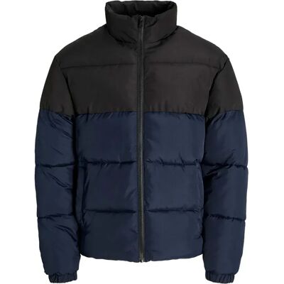 Jack & Jones Giacca Trapuntata Maze Sky Captain Black Blocking M Jack & Jones Giacca Trapuntata Maze Sky Captain Black Blocking M