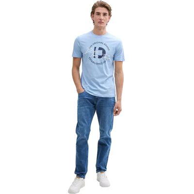 Tom Tailor Pantaloni 105757 Slim Used Mid Stone Blue Denim 32 Tom Tailor Pantaloni 105757 Slim Used Mid Stone Blue Denim 32