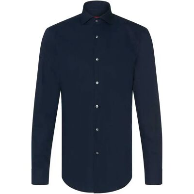 Hugo Camicia A Maniche Lunghe Kason 10181991 01 Navy 45 Hugo Camicia A Maniche Lunghe Kason 10181991 01 Navy 45