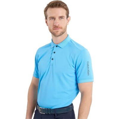 Calvin Klein Golf Polo A Maniche Corte Club Aquarius 2XL Calvin Klein Golf Polo A Maniche Corte Club Aquarius 2XL