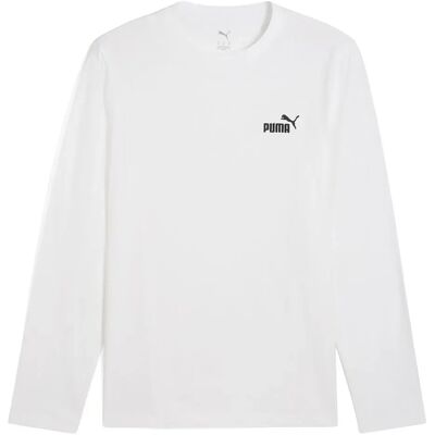 Maglietta A Maniche Lunghe Ess No 1 Logo PUMA White XL Maglietta A Maniche Lunghe Ess No 1 Logo PUMA White XL