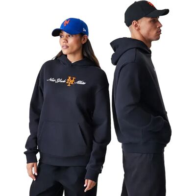 New Era Felpa Con Cappuccio Mlb Grphc Oversize New York Mets Black M New Era Felpa Con Cappuccio Mlb Grphc Oversize New York Mets Black M