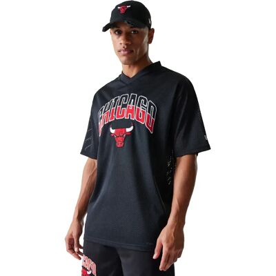 New Era Maglietta A Maniche Corte Nba Arch Mesh Chicago Bulls Black S New Era Maglietta A Maniche Corte Nba Arch Mesh Chicago Bulls Black S
