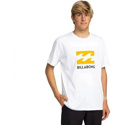 Billabong Maglietta A Maniche Corte Wave White S Billabong Maglietta A Maniche Corte Wave White S