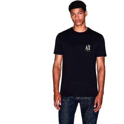 Armani Exchange Maglietta A Maniche Corte Xm000365_af12308 Black XS Armani Exchange Maglietta A Maniche Corte Xm000365_af12308 Black XS