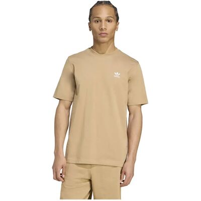 Adidas Originals Maglietta A Maniche Corte Trefoil Essentials Cardboard M Adidas Originals Maglietta A Maniche Corte Trefoil Essentials Cardboard M