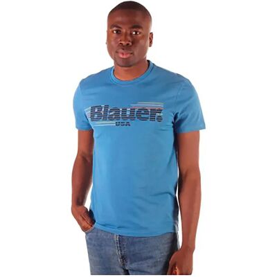 Blauer Maglietta A Maniche Corte 21sbluh0233-0057 Light Blue L Blauer Maglietta A Maniche Corte 21sbluh0233-0057 Light Blue L