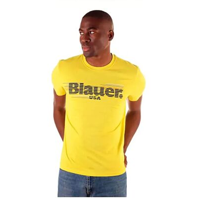 Blauer Maglietta A Maniche Corte 21sbluh0233-0057 Yellow L Blauer Maglietta A Maniche Corte 21sbluh0233-0057 Yellow L