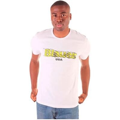 Blauer Maglietta A Maniche Corte 21sbluh02397-006006 White M Blauer Maglietta A Maniche Corte 21sbluh02397-006006 White M